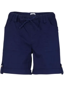 Best Bermudas de algodón con cinturilla elástica Mujer Shorts|Pantalones