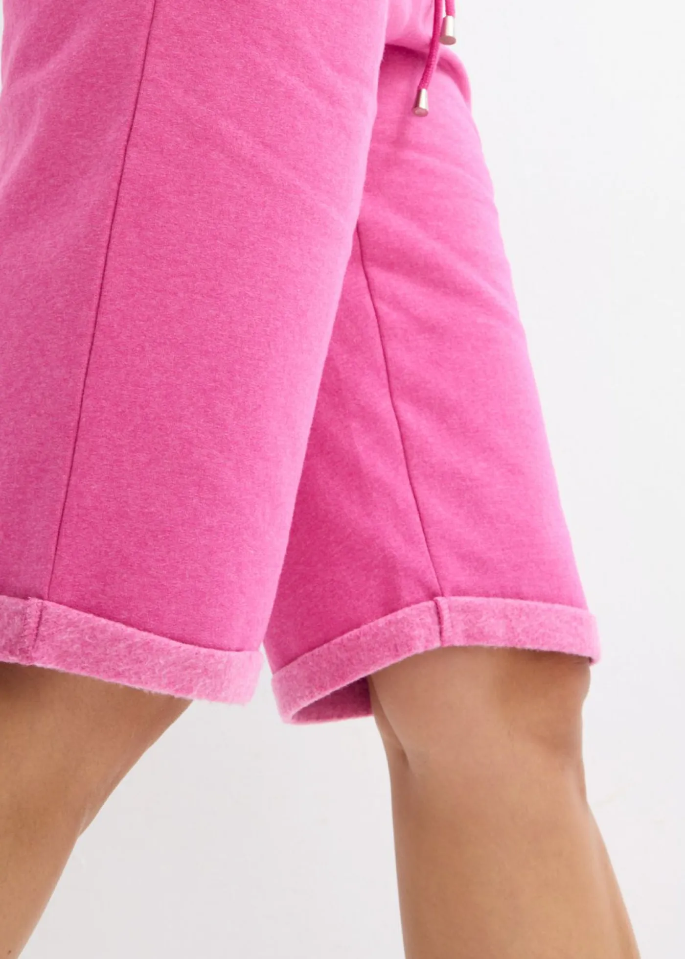 Best Bermudas de chándal con dobladillo Mujer Básicos|Ropa Cómoda