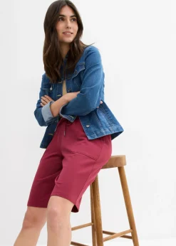 Clearance Bermudas de chándal de algodón puro Mujer Shorts|Básicos