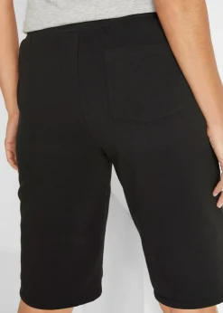 Hot Bermudas de chándal de algodón puro Mujer Shorts|Básicos