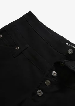 Hot Bermudas de mezcla de algodón elástico Mujer Shorts|Pantalones