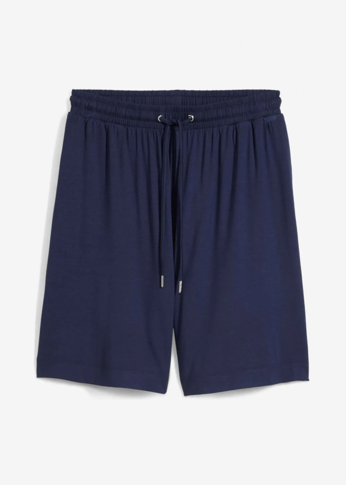 New Bermudas de punto de viscosa fluida Mujer Shorts|Básicos