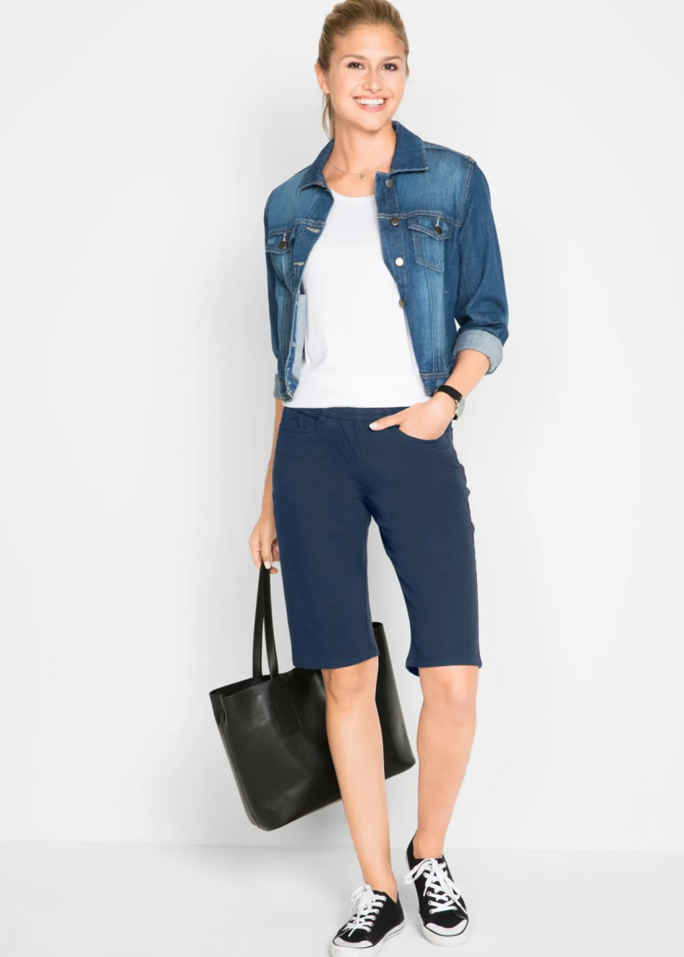 Best Bermudas elásticas (2 unidades) Mujer Shorts