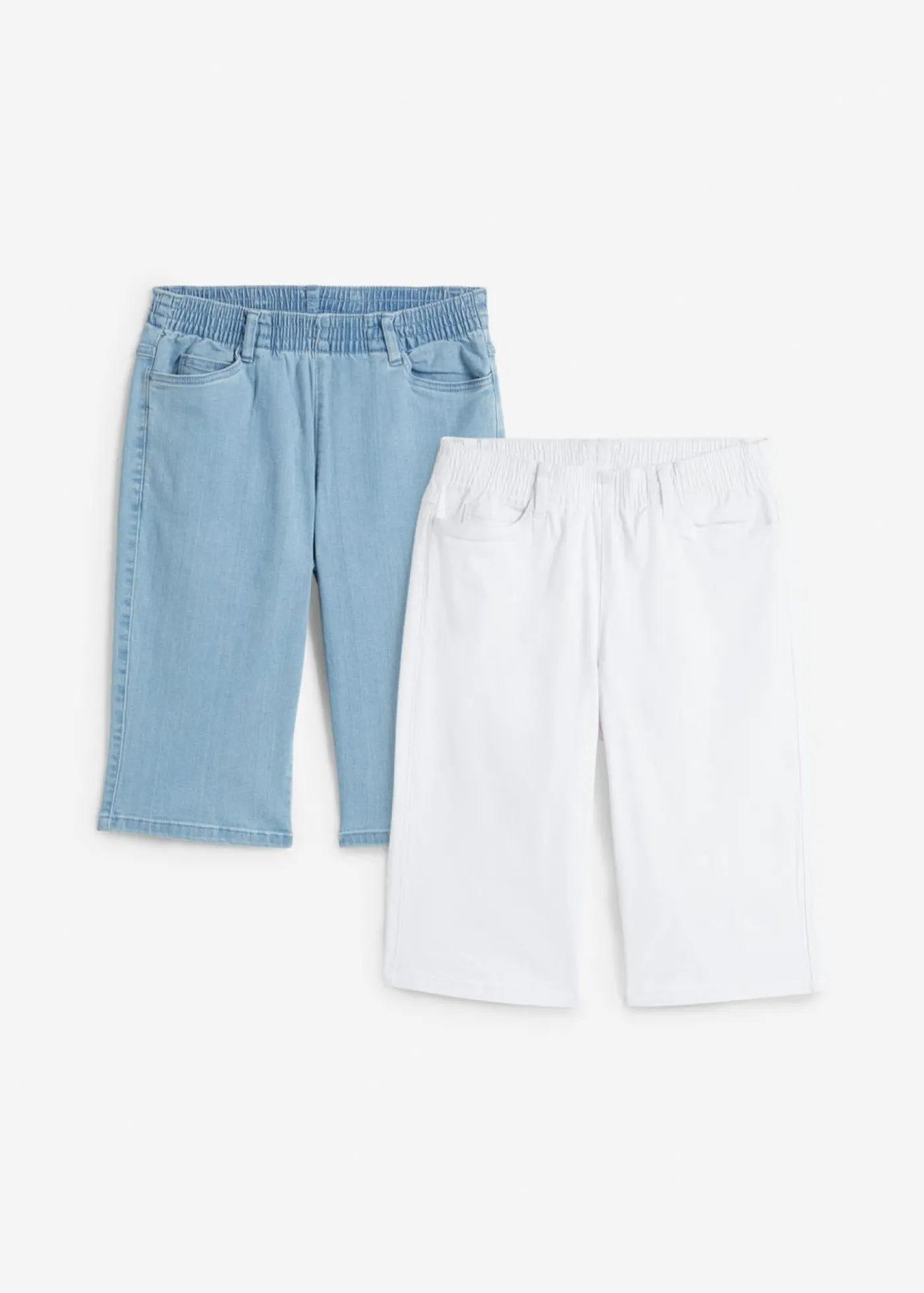 Sale Bermudas elásticas (2 unidades) Mujer Shorts