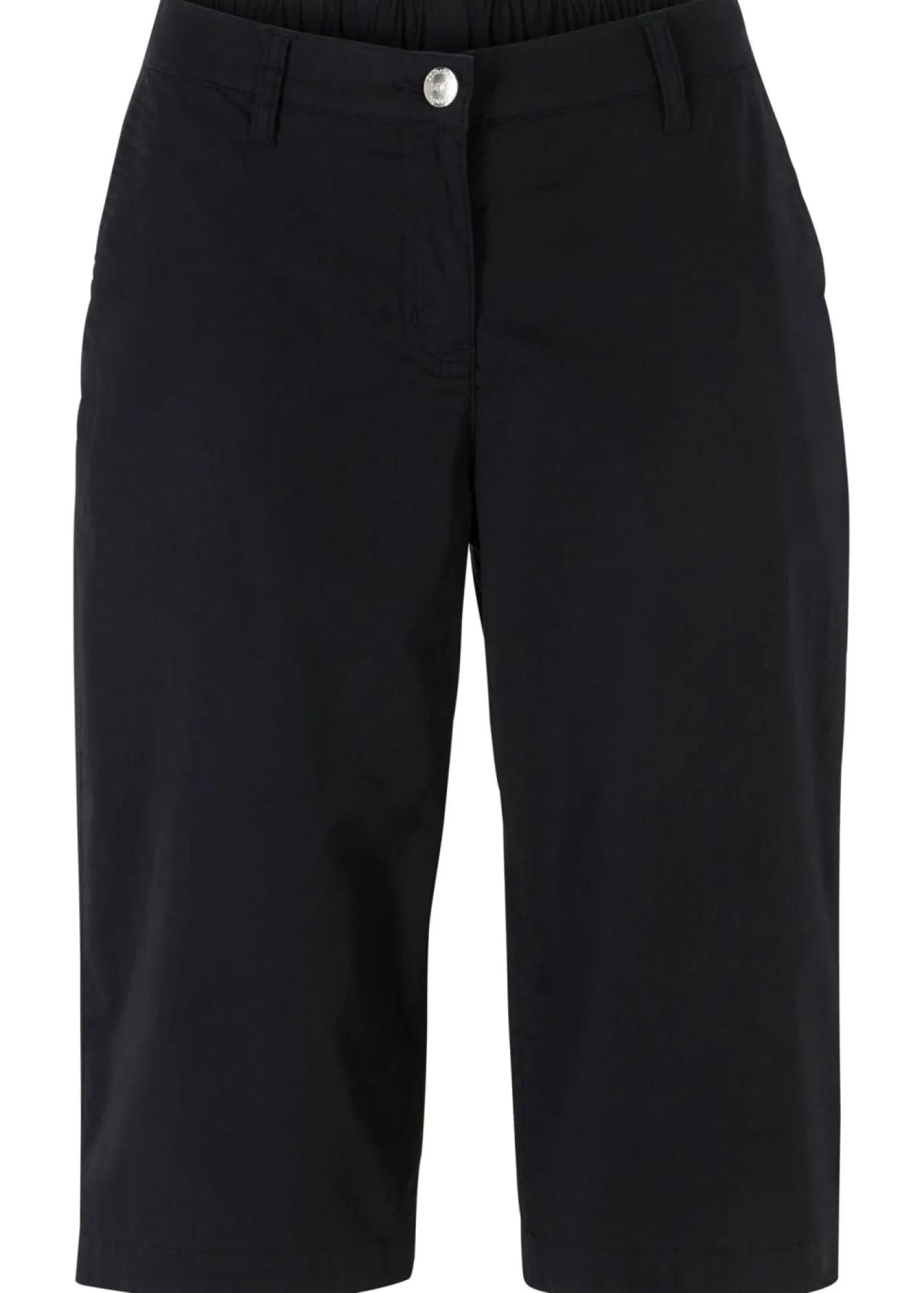 Clearance Bermudas largas con cintura elástica Mujer Shorts|Pantalones