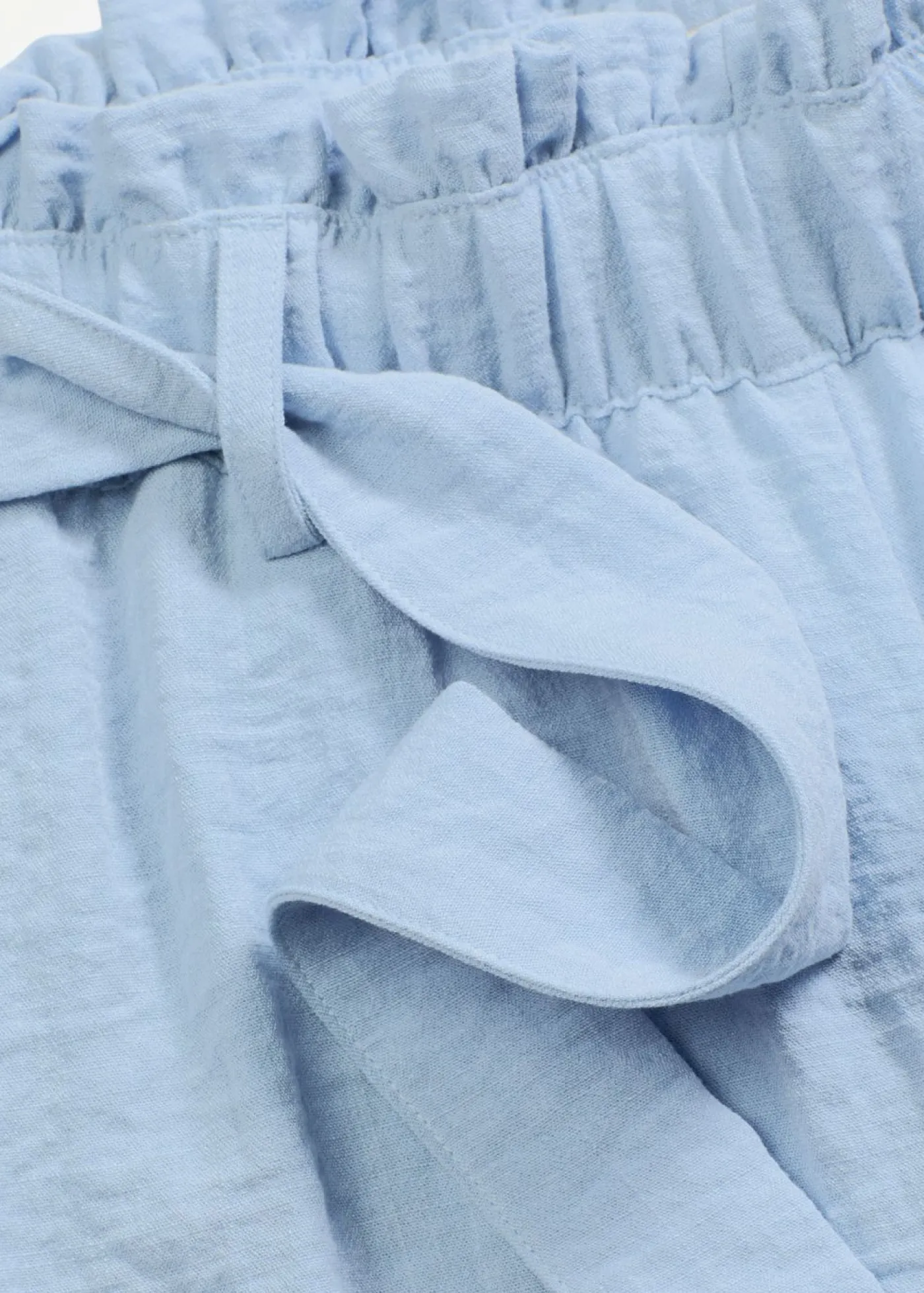 New Bermudas sin cierre de mezcla de viscosa fluida Mujer Shorts|Pantalones