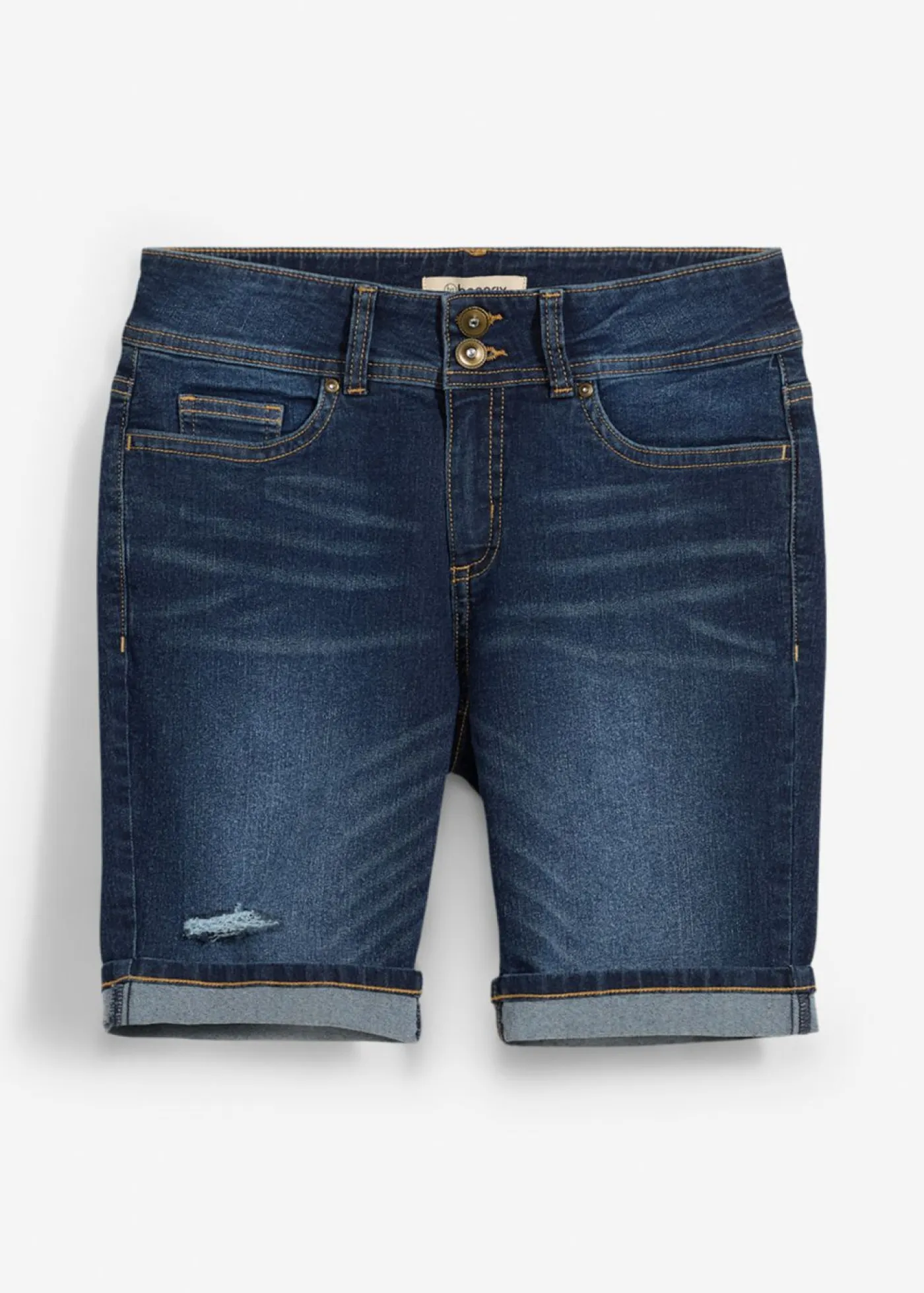 Discount Bermudas vaqueras de talle medio Mujer Shorts|Vaqueros