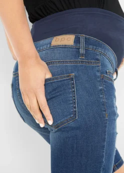 Bermudas vaqueras premamá, regular fit Mujer Premamá