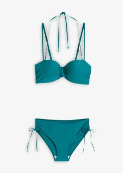 Sale Bikini balconette (2 piezas) con tirantes halter extra Mujer Bikinis|Copas Grandes (D-G)