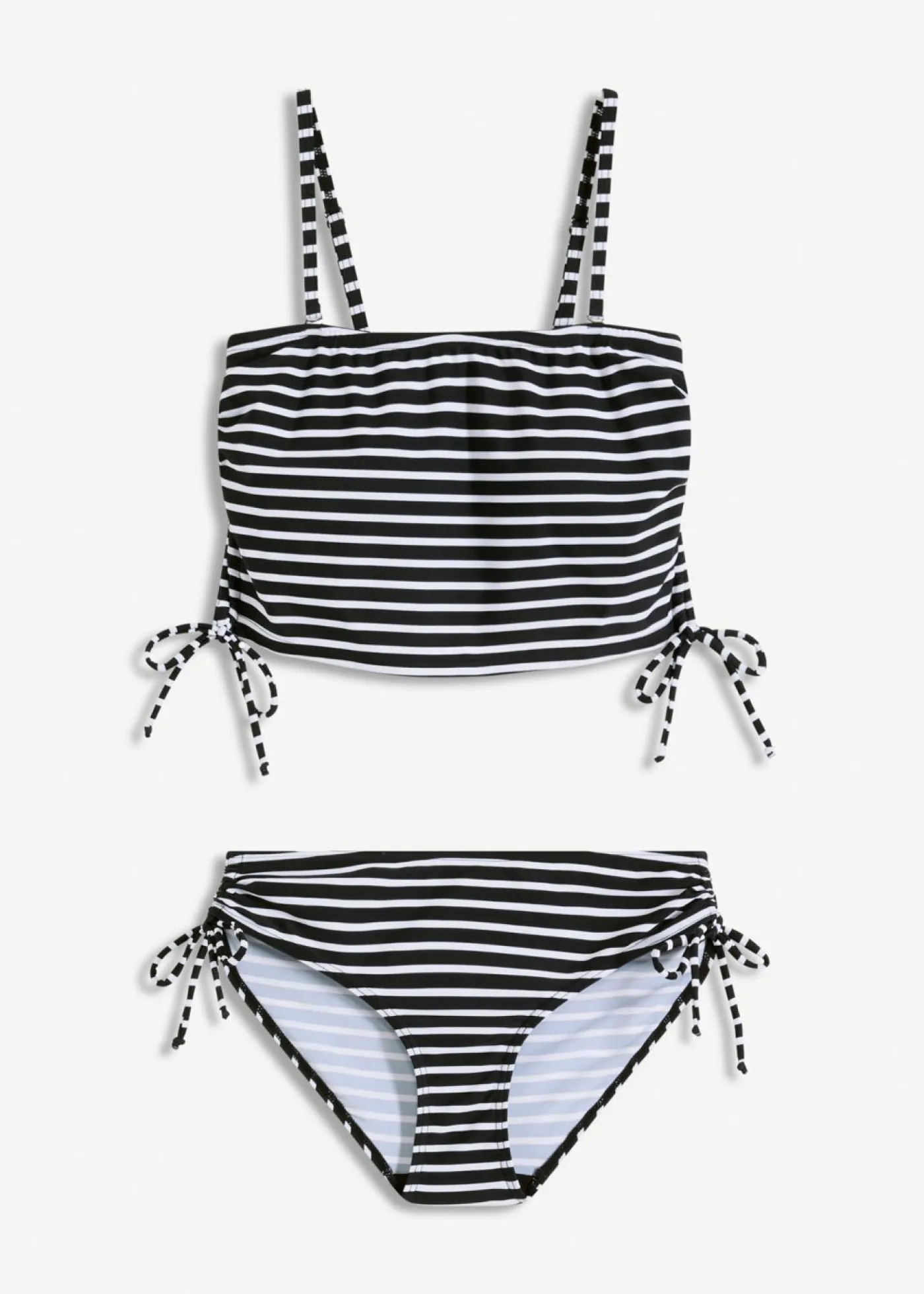 Hot Bikini bandeau con tirantes desmontables (2 piezas) Mujer Ropa Para Ir A La Playa|Bikinis