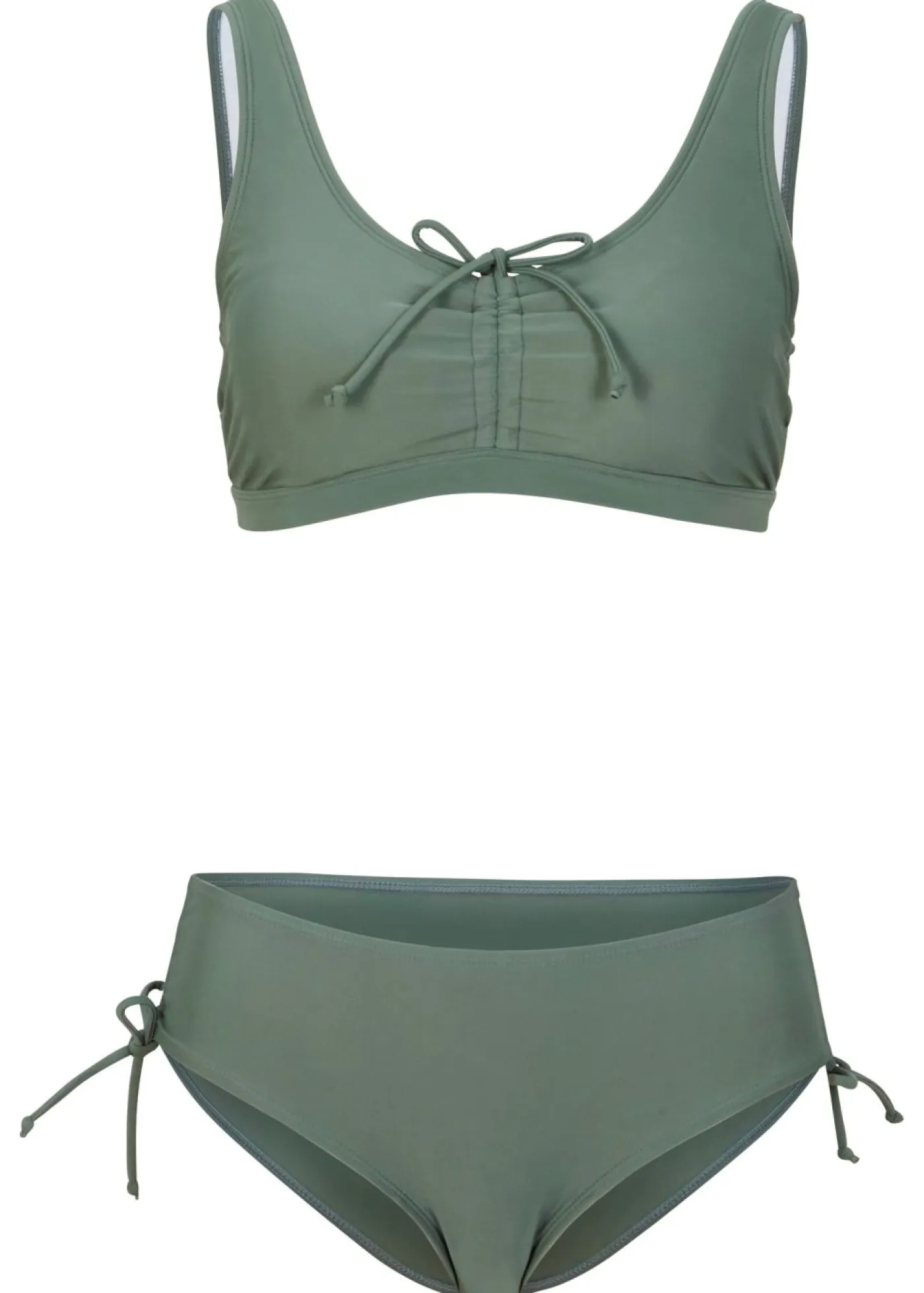 Best Bikini tipo bustier (2 piezas) con cinta para anudar Mujer Bikinis