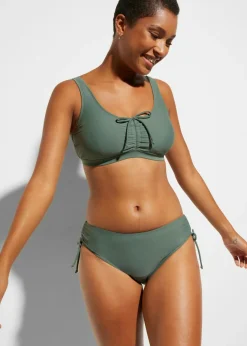 Best Bikini tipo bustier (2 piezas) con cinta para anudar Mujer Bikinis