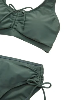 Best Bikini tipo bustier (2 piezas) con cinta para anudar Mujer Bikinis