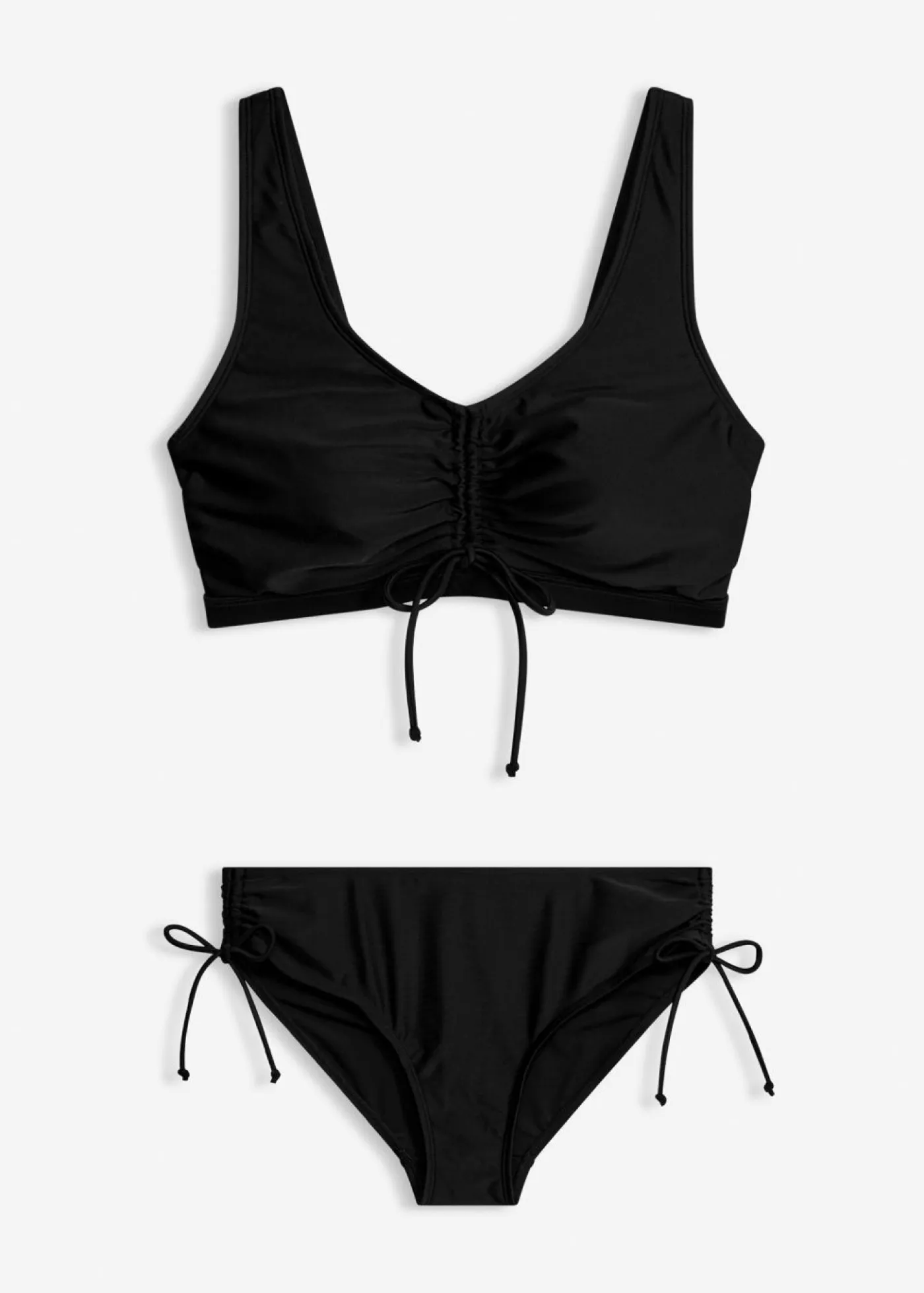 Clearance Bikini tipo bustier (2 piezas) con cintas para anudar Mujer Novedades|Bikinis