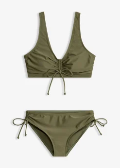 Clearance Bikini tipo bustier (2 piezas) con cintas para anudar Mujer Novedades|Bikinis
