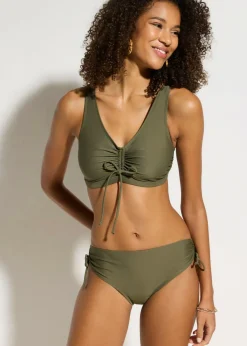 Clearance Bikini tipo bustier (2 piezas) con cintas para anudar Mujer Novedades|Bikinis