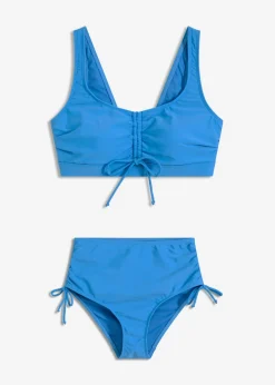 Discount Bikini tipo bustier con cintas para anudar (2 piezas) Mujer Bikinis
