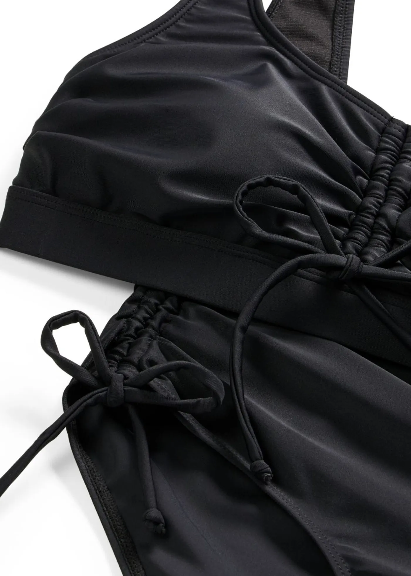 Best Bikini tipo bustier con cintas para anudar (2 piezas) Mujer Bikinis