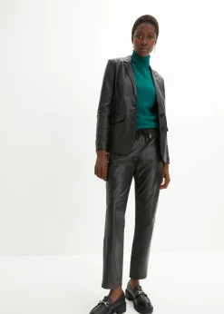 Clearance Blazer con napa de borrego Mujer Premium|Blazers