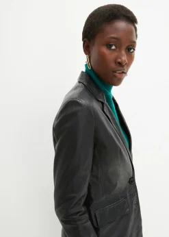 Clearance Blazer con napa de borrego Mujer Premium|Blazers