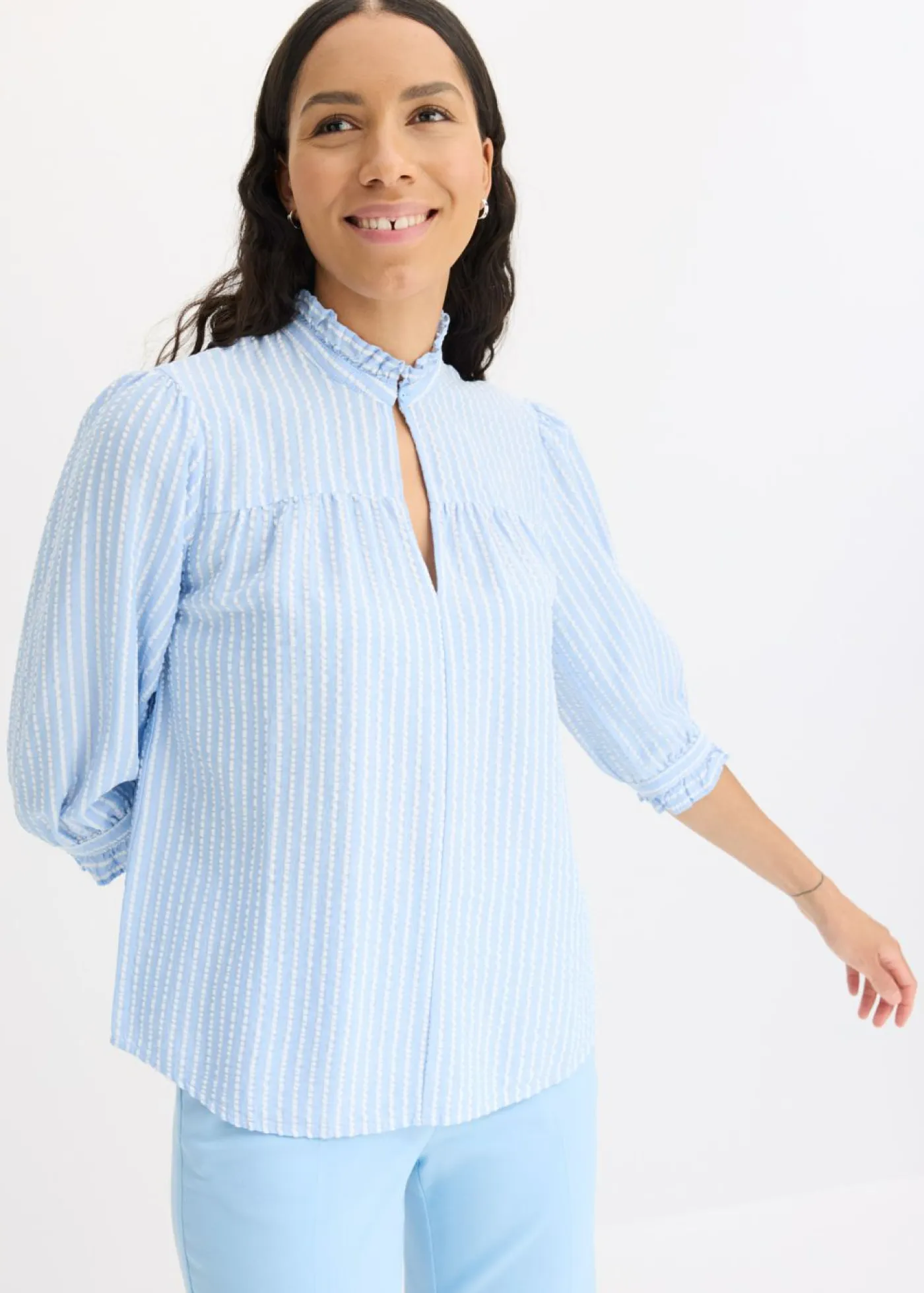 Blusa a rayas Mujer Camisas Y Blusas