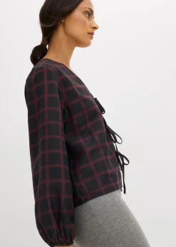 Best Blusa ancha de viscosa suave Mujer Camisas Y Blusas