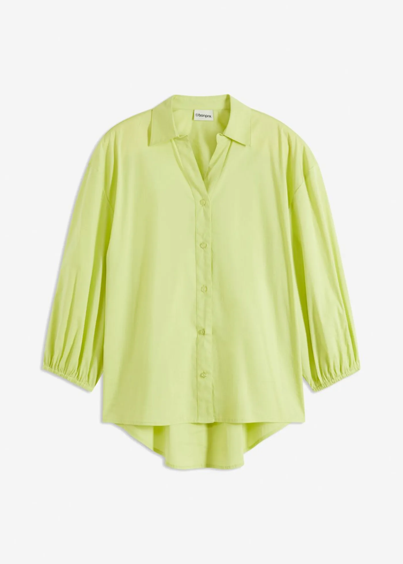 Best Blusa asimétrica con mangas abullonadas Mujer Camisas Y Blusas