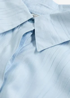 Online Blusa camisera de mezcla de viscosa fluida Mujer Camisas Y Blusas
