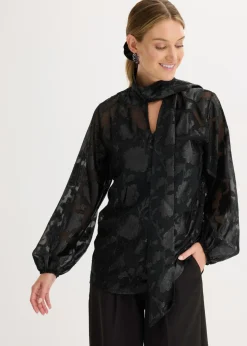 Sale Blusa con bordado Mujer Camisas Y Blusas|Ropa Elegante