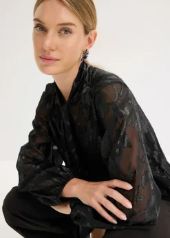 Sale Blusa con bordado Mujer Camisas Y Blusas|Ropa Elegante