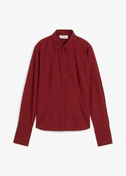 Online Blusa con contenido de seda Mujer Camisas Y Blusas
