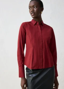 Online Blusa con contenido de seda Mujer Camisas Y Blusas