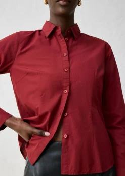 Online Blusa con contenido de seda Mujer Camisas Y Blusas