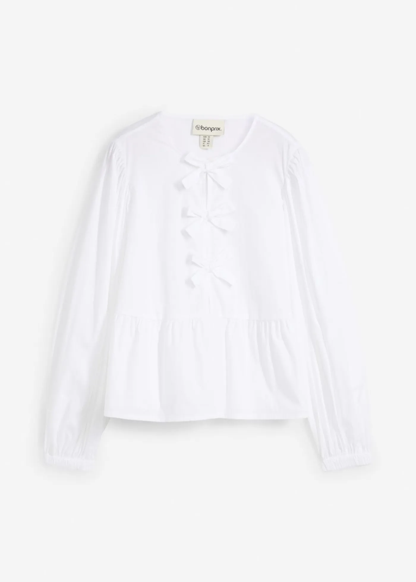 Sale Blusa con detalles de lazo Mujer Camisas Y Blusas