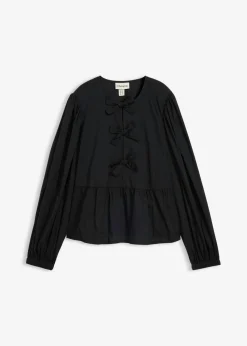 Sale Blusa con detalles de lazo Mujer Camisas Y Blusas
