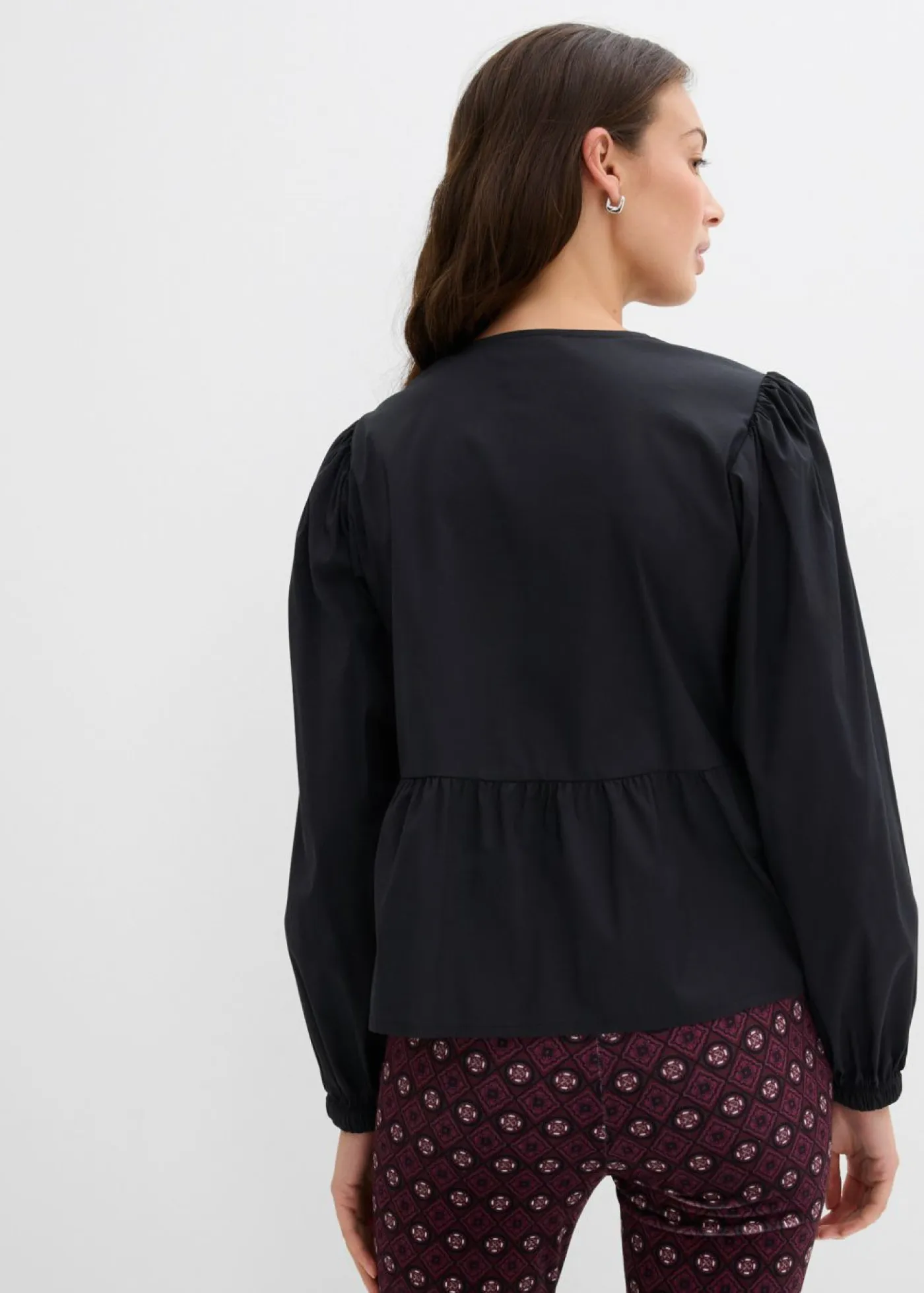 Sale Blusa con detalles de lazo Mujer Camisas Y Blusas