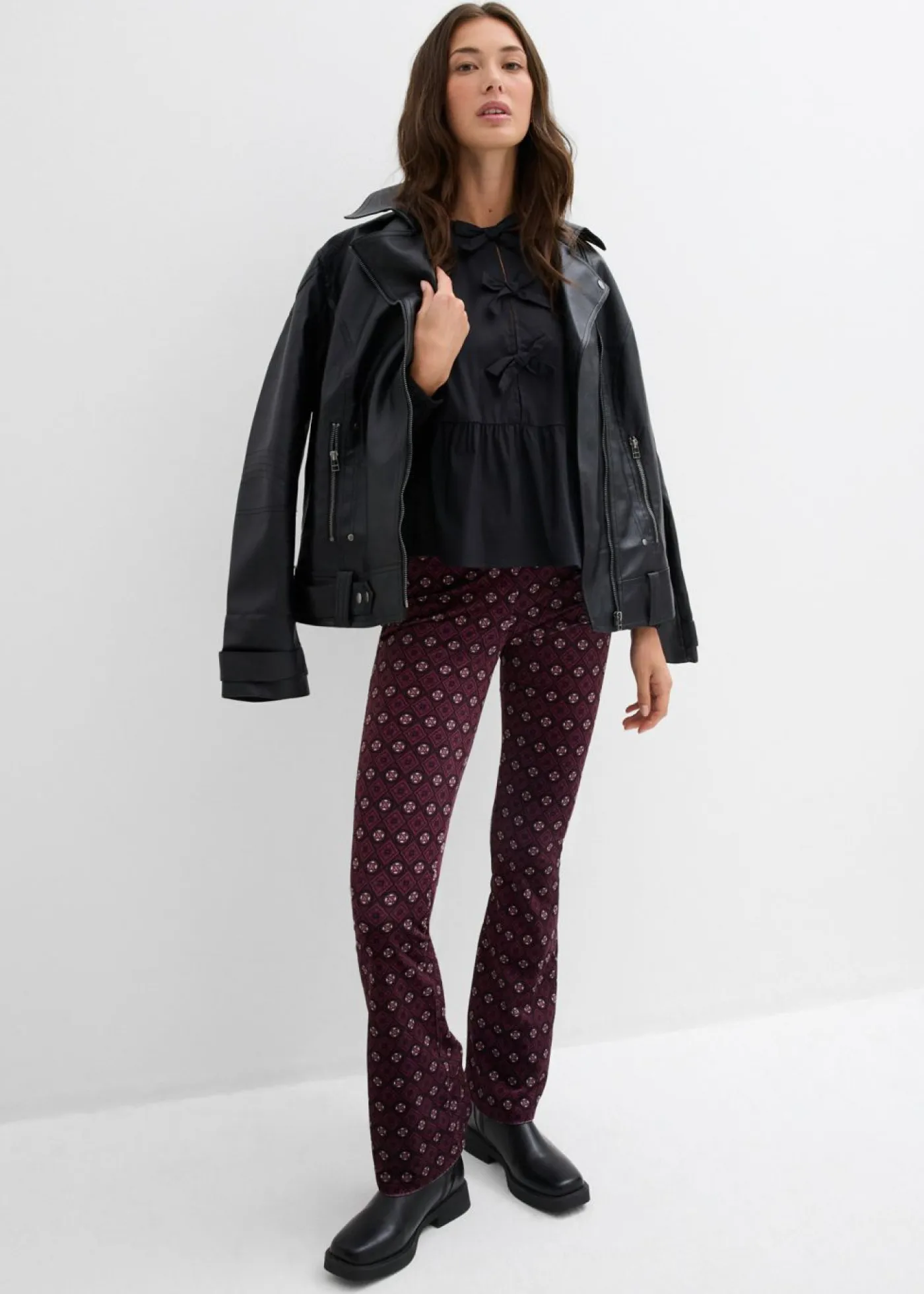 Sale Blusa con detalles de lazo Mujer Camisas Y Blusas
