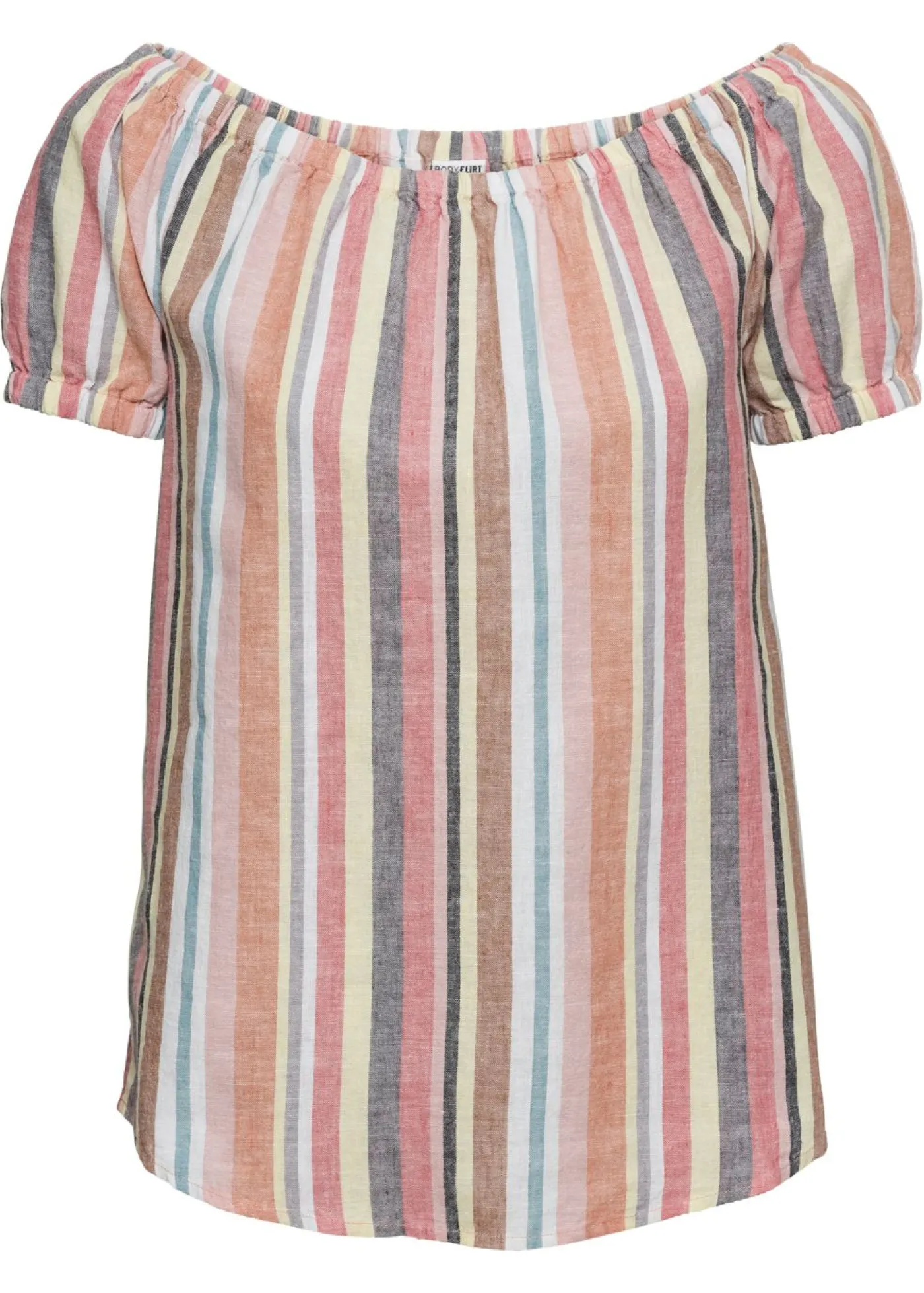 Outlet Blusa con escote bañera Mujer Camisas Y Blusas