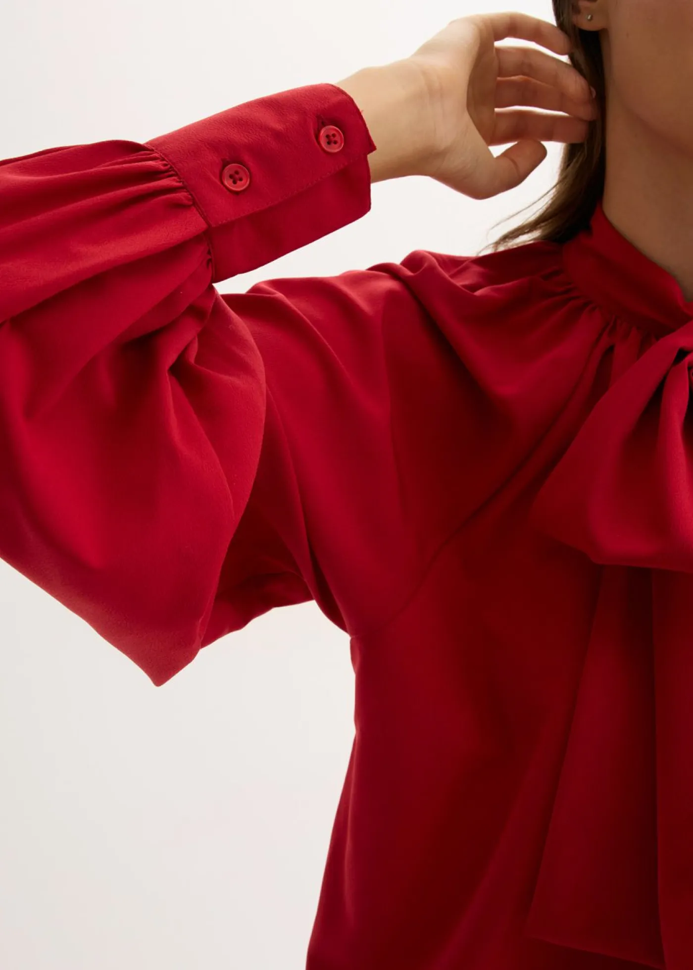 Online Blusa con lazo Mujer Camisas Y Blusas