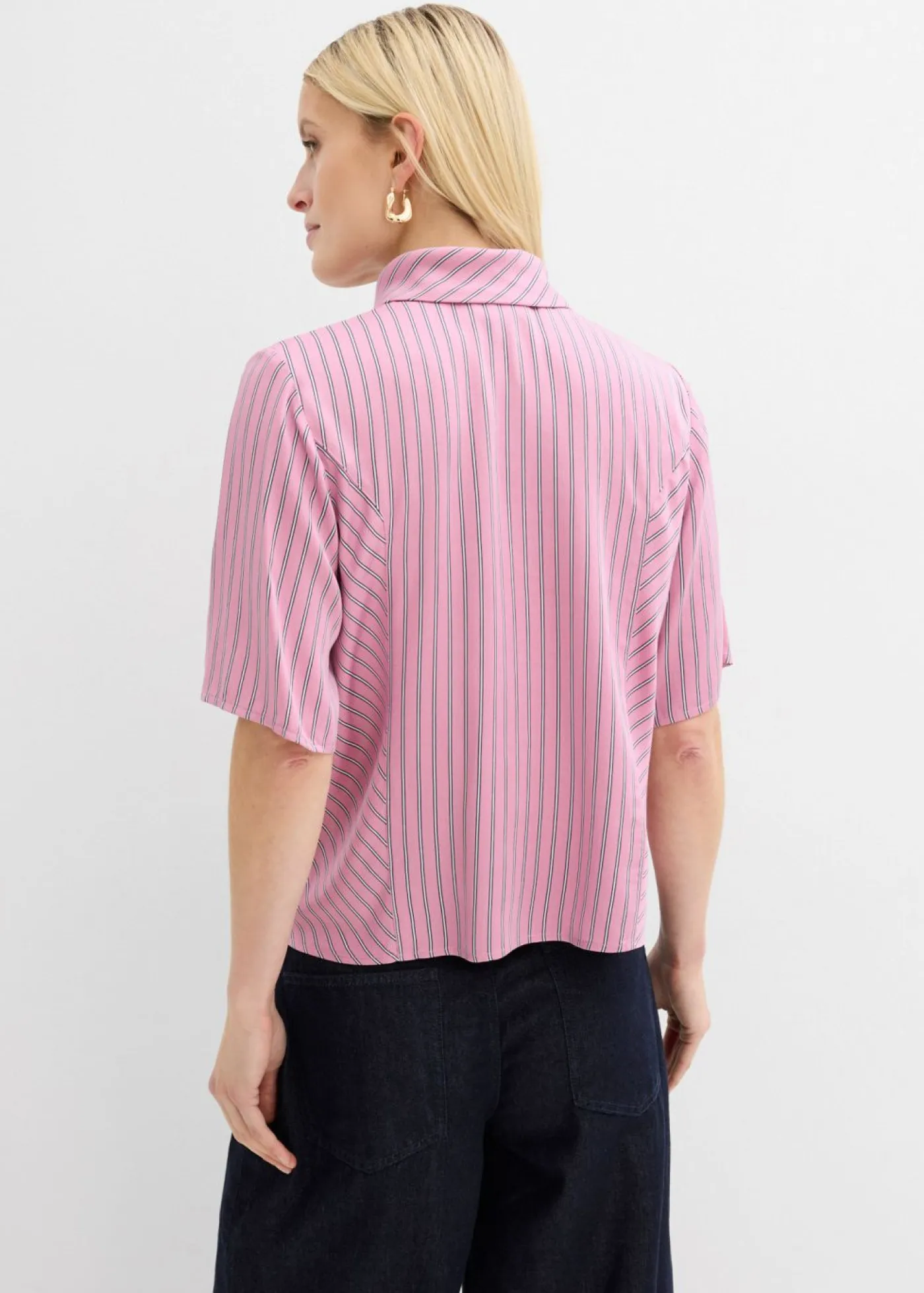Hot Blusa con lazo de modal suave Mujer Camisas Y Blusas|Novedades