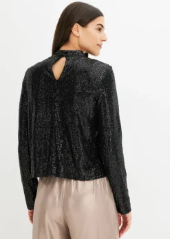 Best Blusa con lentejuelas Mujer Camisas Y Blusas