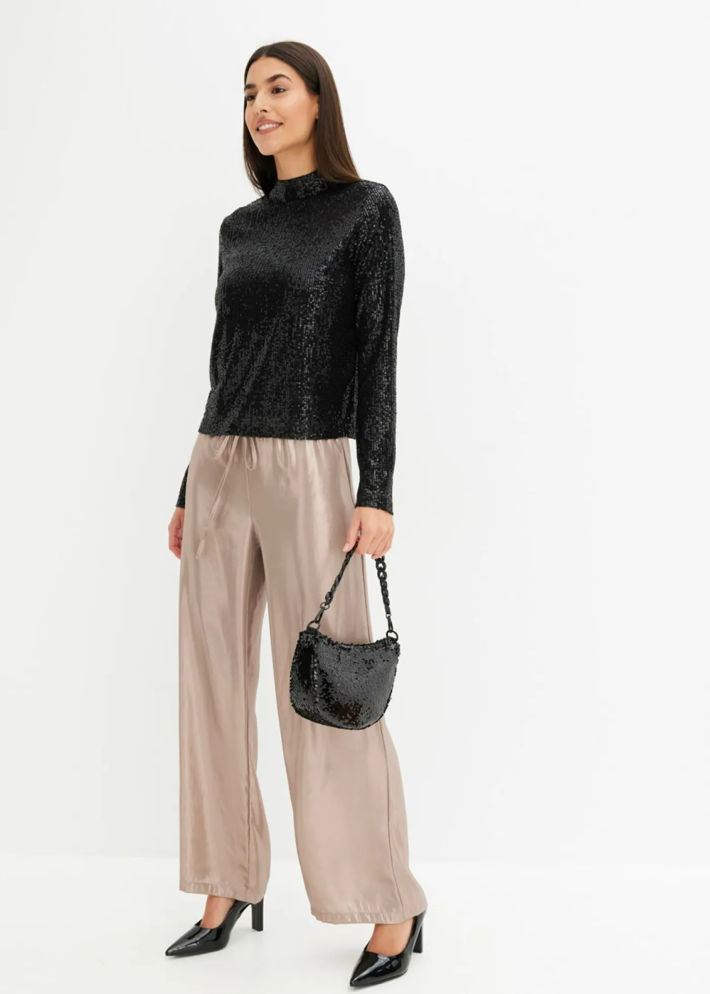 Best Blusa con lentejuelas Mujer Camisas Y Blusas