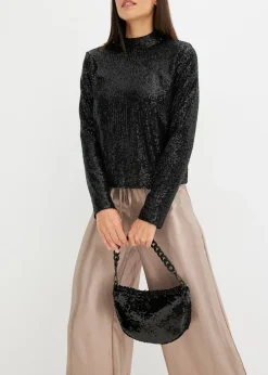 Best Blusa con lentejuelas Mujer Camisas Y Blusas