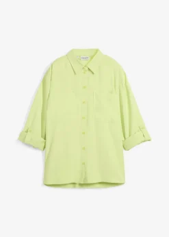 Best Blusa con mezcla de viscosa fluida Mujer Camisas Y Blusas|Novedades