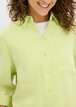 Best Blusa con mezcla de viscosa fluida Mujer Camisas Y Blusas|Novedades
