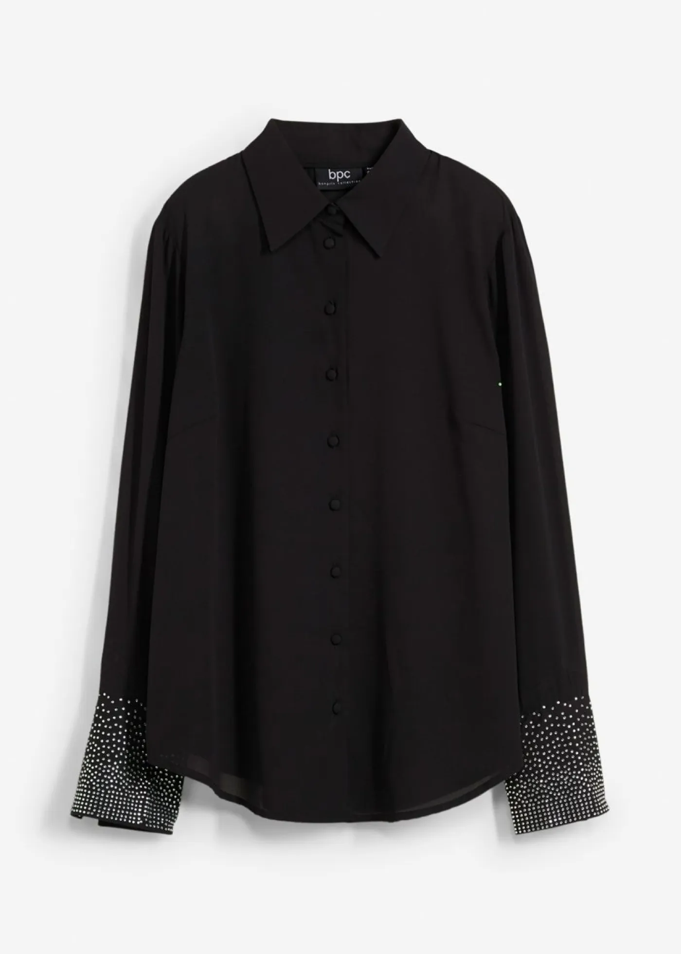 Outlet Blusa con piedras brillantes Mujer Camisas Y Blusas