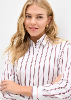 New Blusa con rayas Mujer Camisas Y Blusas