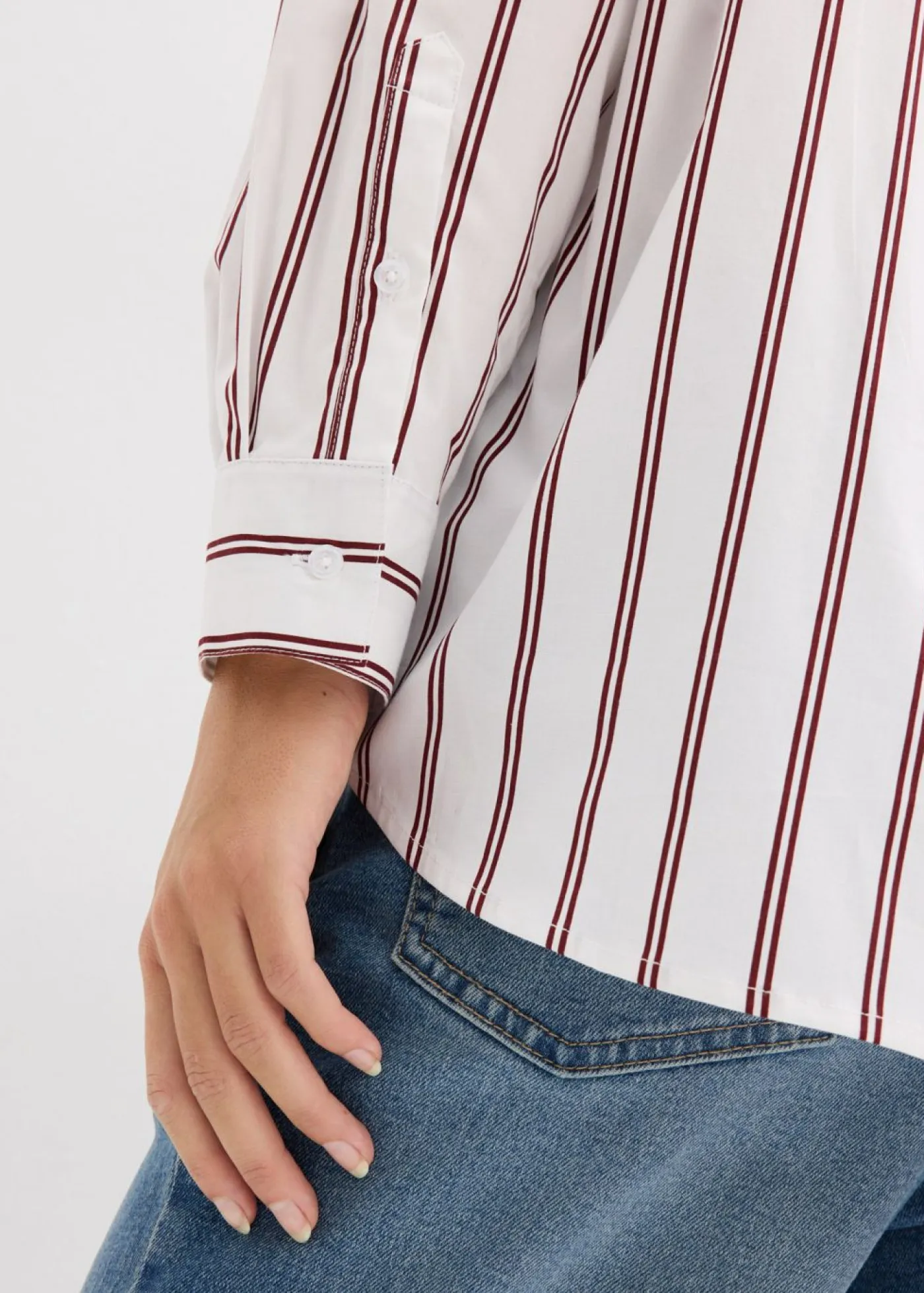 New Blusa con rayas Mujer Camisas Y Blusas