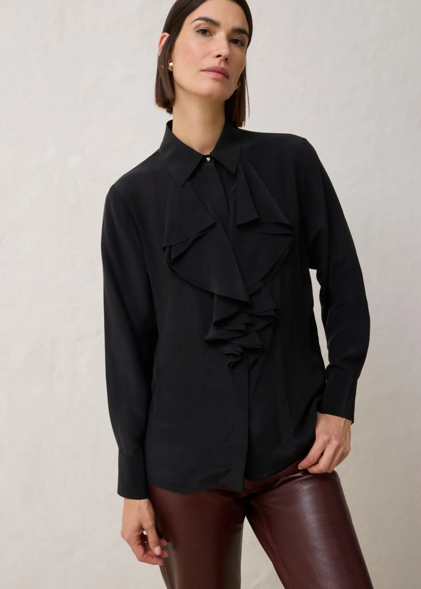 Online Blusa con seda Mujer Premium|Camisas Y Blusas