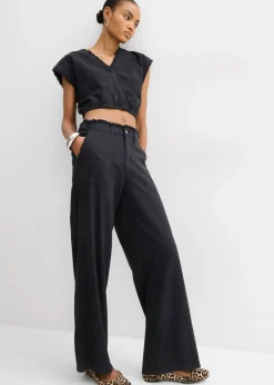 Clearance Blusa corta Mujer Camisas Y Blusas|Camisetas
